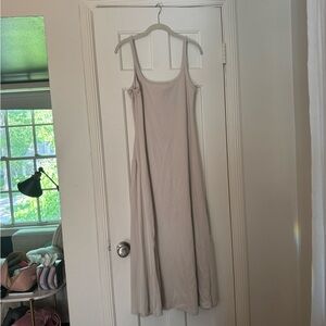 Old Navy Ribbed Beige Tank Dress, Size XL